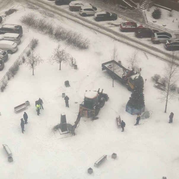 Русофобский вандализм по-питерски