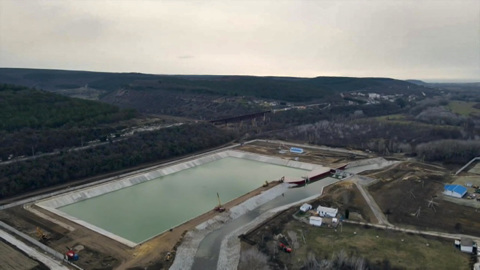 Февраль наполнил водохранилища Крыма