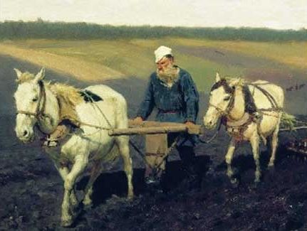 Работа человека стоила половину от работы лошади