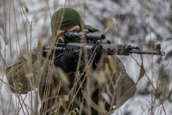 Донбасс. Потери в снайперской войне | Позиции ДНР в Старомихайловке