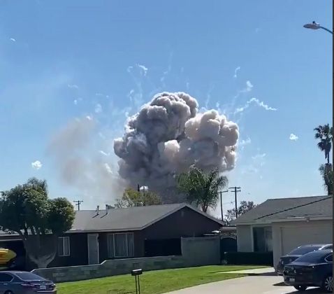 В Канаде прогремел мощный взрыв в жилом районе (Видео)