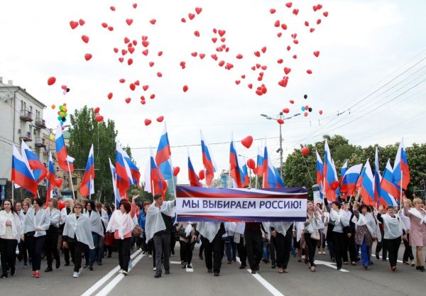 В России начали формулировать правовые основания для выхода Донбасса