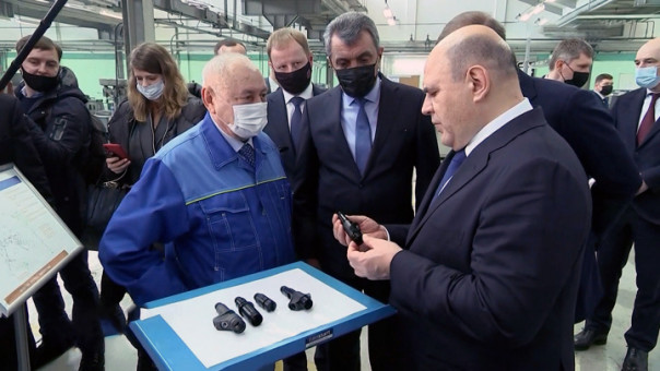 В день 55-летия Мишустин награжден церковным орденом