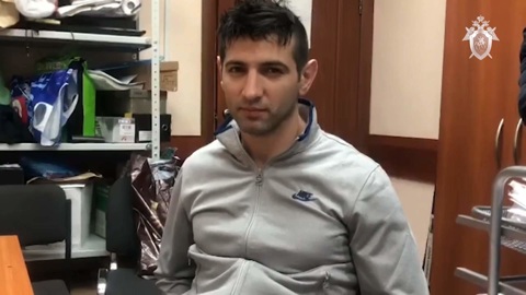 Опубликовано видео задержания подозреваемого в убийстве вора в законе Альберта Рыжего