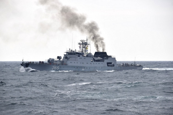 В Черном море состоялись совместные украинско-румынские тренировки типа PASSEX