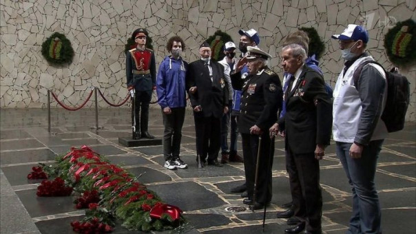 В Волгограде отдали последние почести советским солдатам, погибшим в Сталинградской битве