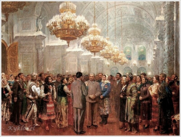 О картине Иогансона Бориса Владимировича "Наш мудрый вождь, учитель дорогой"