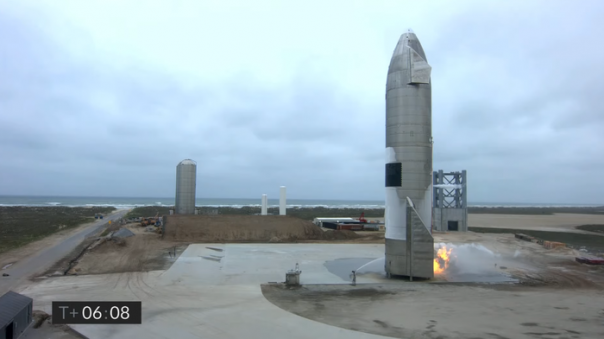 Опубликовано видео первого успешного приземления прототипа Starship