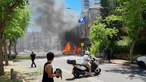 Израильтяне и палестинцы обменялись ракетными ударами