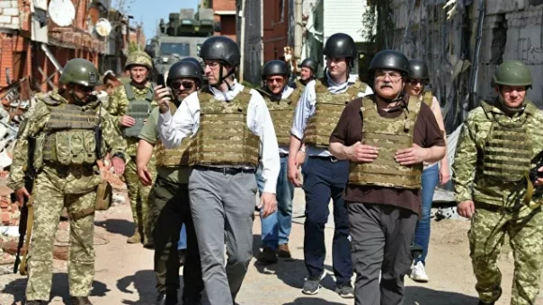 Американская делегация посетила Донбасс