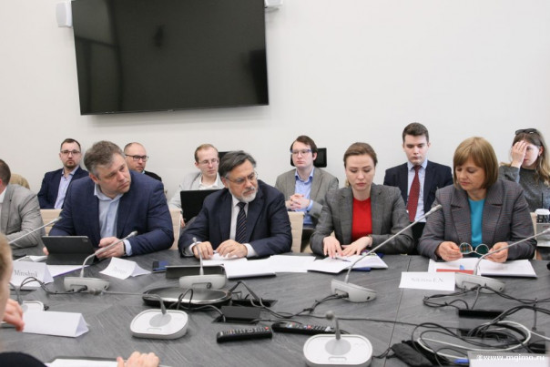 Наталья Никонорова выступила с докладом в Институте международных исследований МГИМО