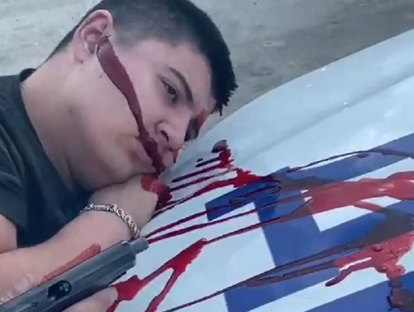 Сотрудник ДПС случайно выстрелил мужчине в голову во время задержания (Видео)