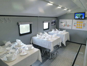 ВС РФ получат на вооружение новые кухни-трансформеры АМПП-150