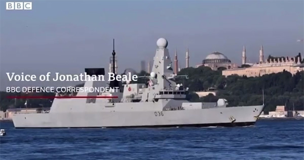 Журналист БиБиСи подтвердил, что корабль преднамеренно зашёл в территориальные воды Крыма