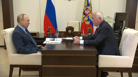 Глава Ростеха Чемезов пообещал Путину запустить серийное производство самолёта МС-21 с отечественным крылом в следующем году