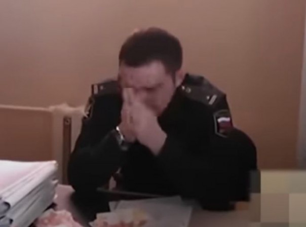 Как рыдают взяточники при задержании