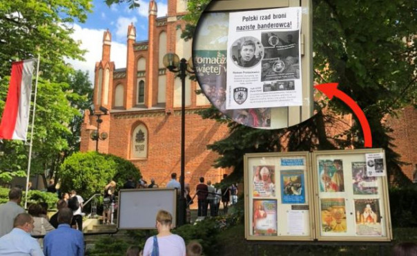 Польшу наводнили листовки: «Польская власть защищает нациста-бандеровца Протасевича!»