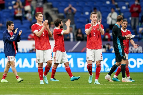 Сборная России не собирается вставать на колено перед матчем с Бельгией