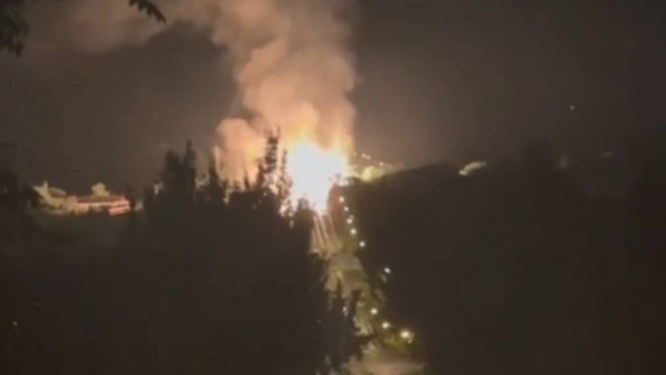 На газопроводе в Луганске прогремел взрыв