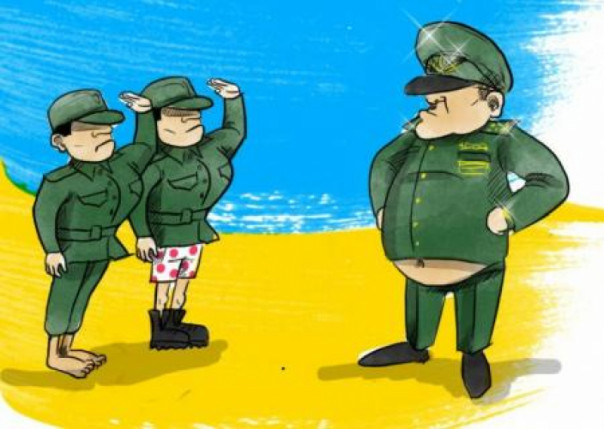 Другим можно, а нам нельзя? На Украине тотально обворовывают армию и покупают в кредит недееспособные корабли