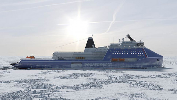 Верфь "Звезда" приступила к строительству самого мощного в мире атомного ледокола