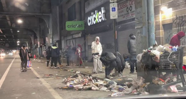 Страна третьего мира. Филадельфия ночью. Жесть какая-то