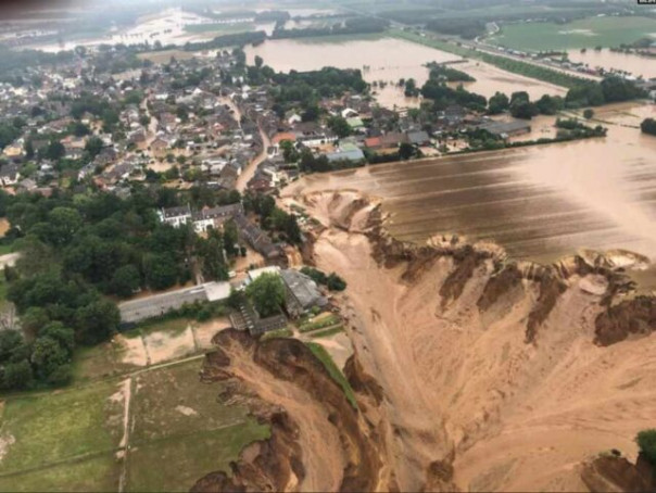 Вот новое правило Запада: «Россия виновата вообще во всём». Даже во Всемирном потопе | Сильное наводнение разрушило миф о немецком порядке