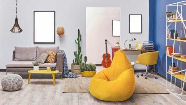 Бескаркасные кресла-мешки