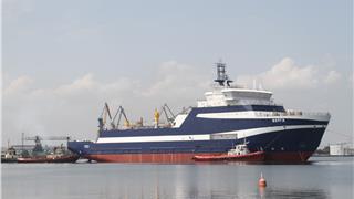 На керченском заводе построили новое судно