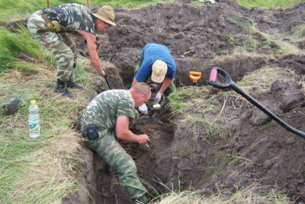 В Краснодарском крае обнаружено массовое захоронение времен Великой Отечественной войны