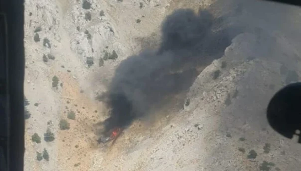 В Турции потерпел крушение пожарный самолет Бе-200