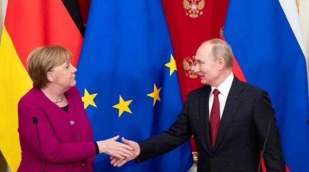 Пресс-конференция Владимира Путина и Ангелы Меркель. 20.08.21. Прямая трансляция