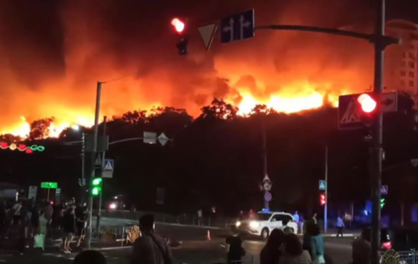 Ночью под Киевом полыхала многоэтажка