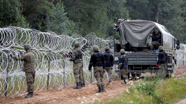 При строительстве забора на восточной границе Латвии украли €3 млн