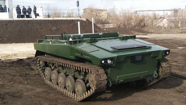 Российский робот "Маркер" прошел 100 км по бездорожью во время испытаний