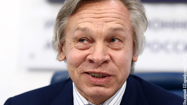 Пушков высмеял слова Зеленского о слабой без Украины Европе