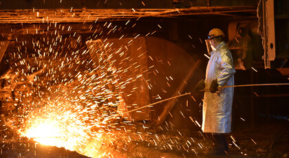 Один из гигантов машиностроения Донбасса возобновил выпуск стали