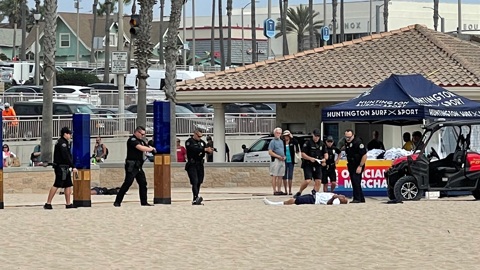 "Непослушного" американца полицейские застрелили на глазах сотен отдыхающих