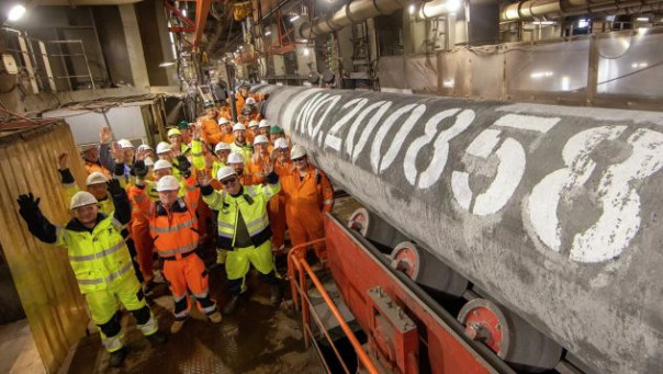 Nord Stream 2 AG закончил укладку последней трубы "Северного потока - 2"