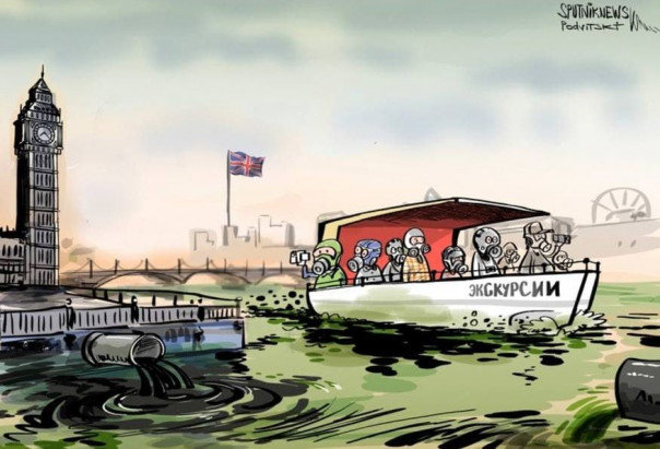 Британцам разрешили гадить прямо в Темзу