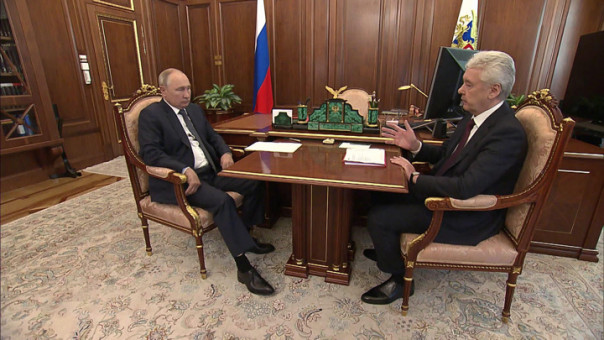 Путин отметил активное развитие Москвы. Выступление Президента по случаю Дня города Москвы