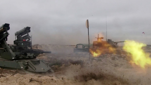 Россия впервые применила боевых роботов в одних порядках с людьми