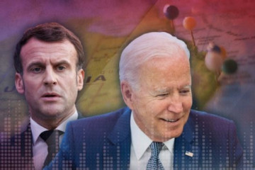 Макрон испугался испортить отношения с Байденом