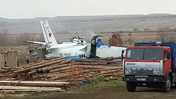 Самолет L-410 с парашютистами на борту потерпел крушение в Татарстане
