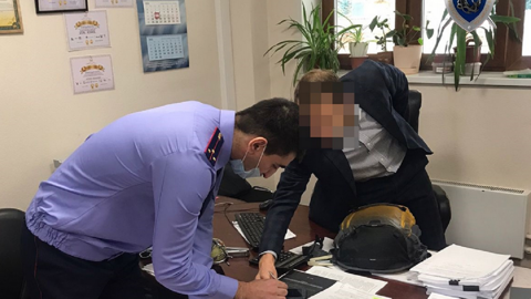 Обнародовано видео задержания чиновника нижегородского минимущества