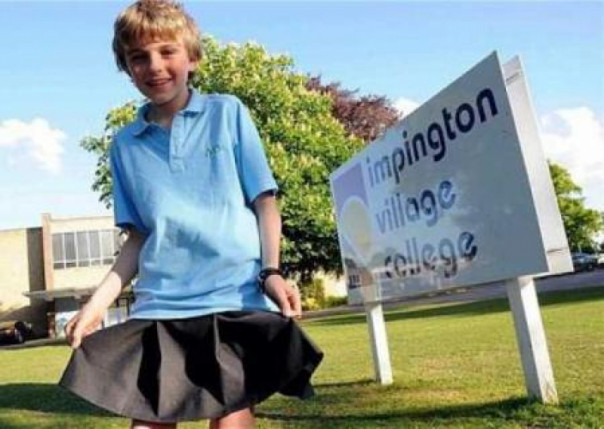 Во Франции разрешили мальчикам носить юбки