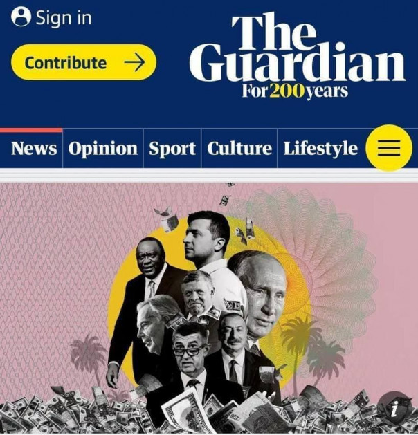 "Всплыли офшоры". Зеленский на первой странице The Guardian. Но для него это не повод радоваться