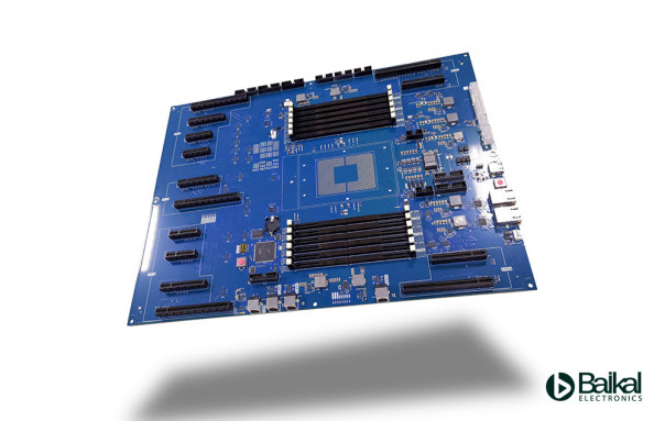 В России появились первые инженерные платы для серверных процессоров Baikal-S