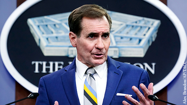 В Пентагоне заявили о «необычных» действиях российских военных вблизи Украины