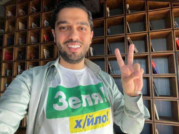 Гео Лерос продемонстрировал Зеленскому «фак» с трибуны Верховной Рады